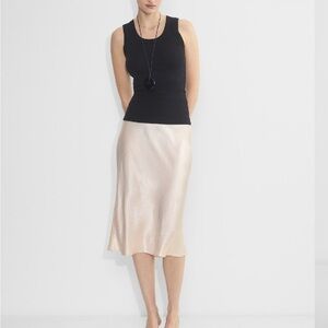 Aritzia Cream Pencil Skirt
